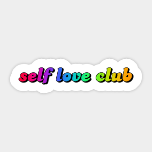 Self Love Club Sticker